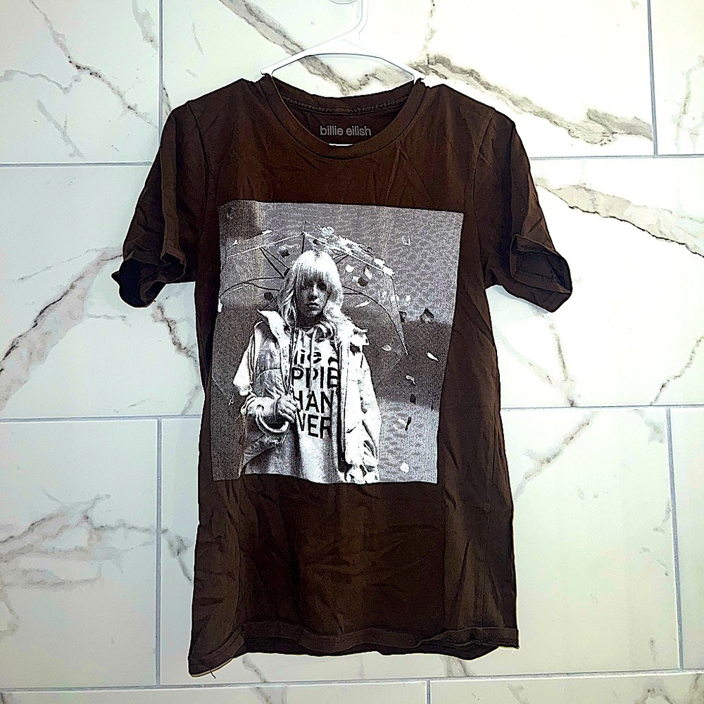 Authentic Billie Eilish Brought You Flowers Tee